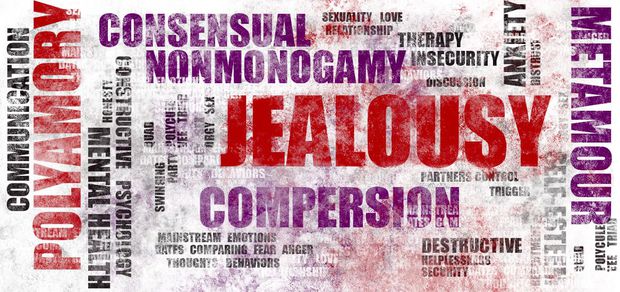 In this post we will discuss the key tips to deal with jealousy and insecurity in a poly relationship. Image by www.affirmativecouch.com